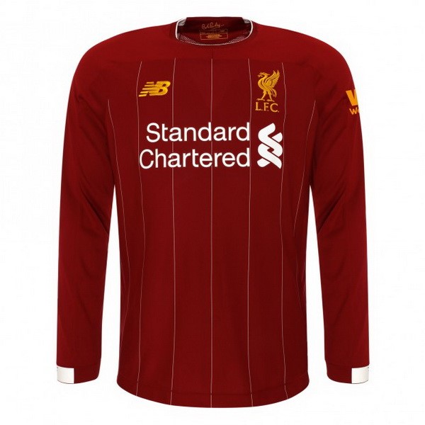 Liverpool Trikot Heim ML 2019-20 Rote Fussballtrikots Günstig